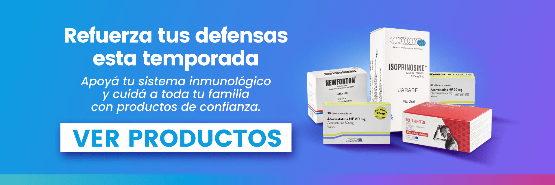 Banner promocional Docwell - Productos de dermatología